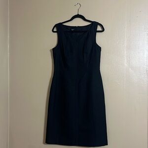 Talbots Dress Sz 10 Textured Silk Blend Sleeveless Office Professional Worship